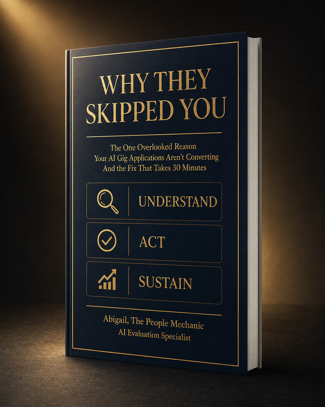 Cover of the Why They Skipped You guide — Understand, Act, Sustain