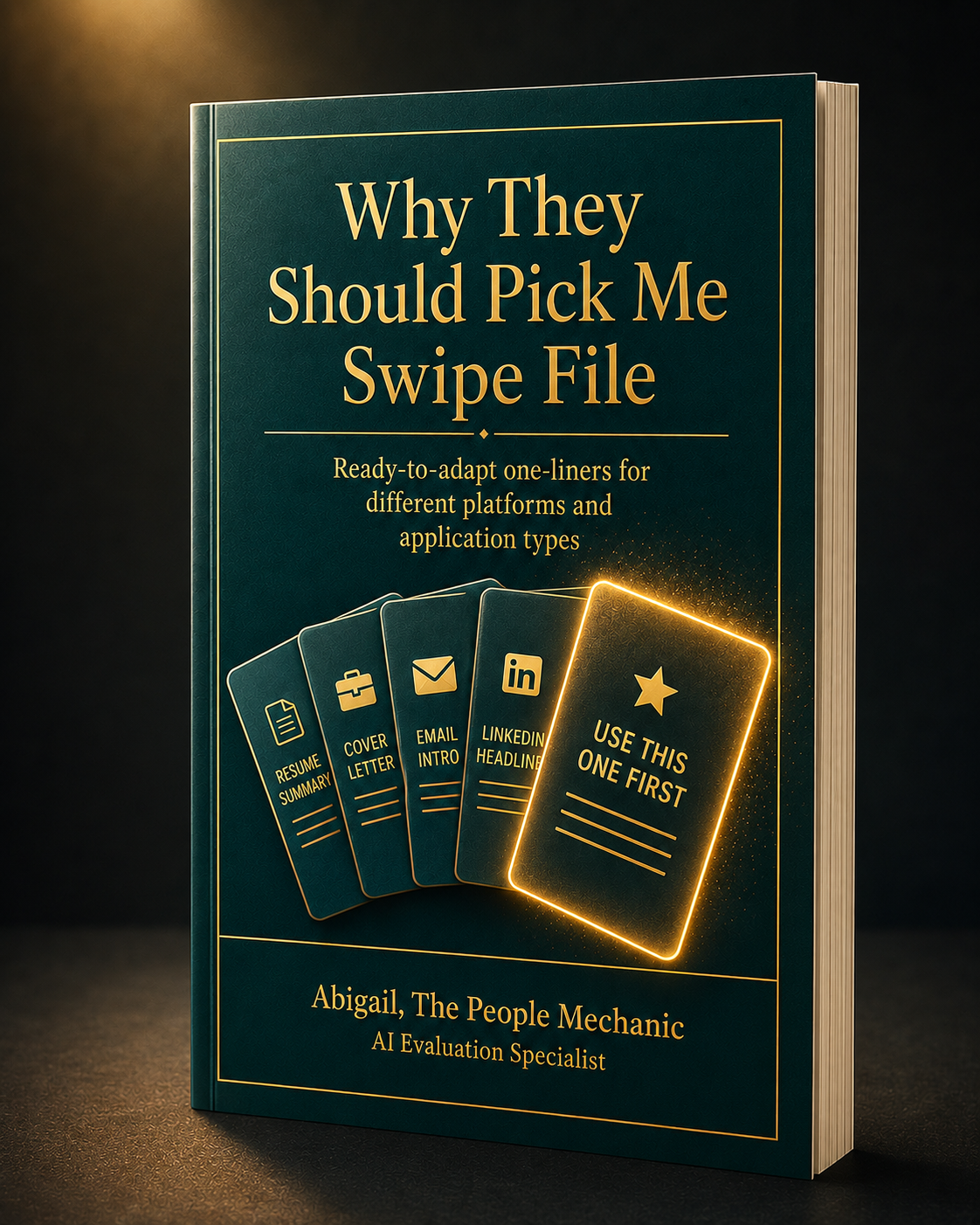 The Why They Should Pick Me Swipe File bonus cover